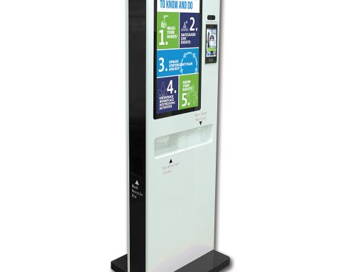 UP4 Android Froor Standing Kiosk